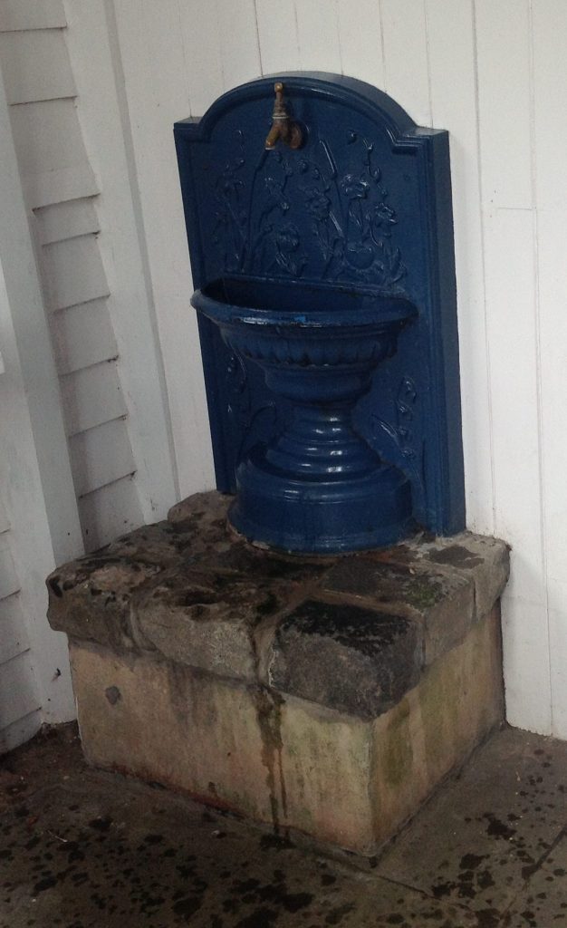 Tap and Fount at the pavilion